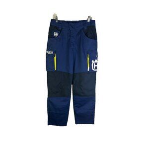 Husqvarna Motorcycle Color Block Spell Out Pants Mens Small